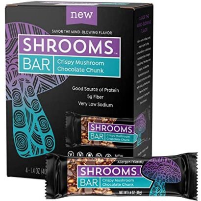 mushroom chocolate bar